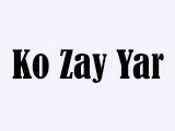 Ko Zay Yar